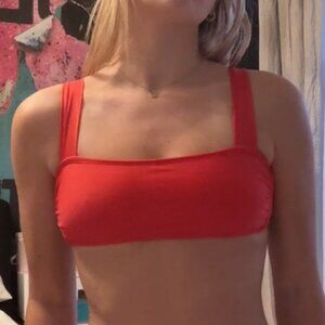 Red Bikini Top